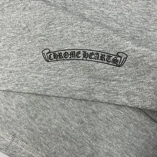 Chrome Hearts Grey Horseshoe T-Shirt view 5