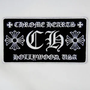 Chrome Hearts Hollywood USA White Hoodie view 3