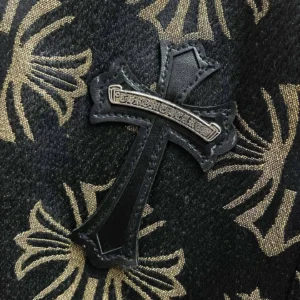 Chrome Hearts Leather Pocket Black Shirt with Short view 4