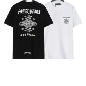 Chrome Hearts Logo Maliba Hearts T-Shirt view 3