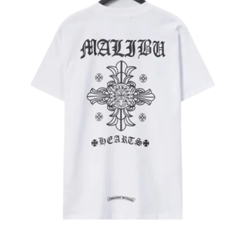 Chrome Hearts Logo Maliba Hearts T-Shirt