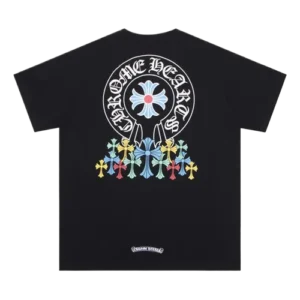 Chrome Hearts Multi-Cross Logo T-Shirt