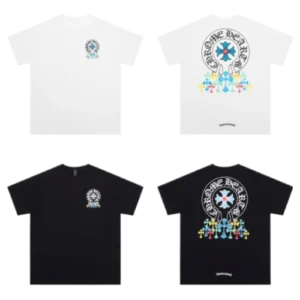 Chrome Hearts Multi-Cross Logo T-Shirt view 3