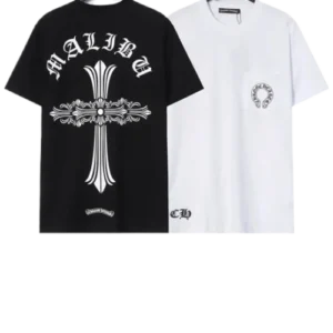Malibu Chrome Hearts T-Shirt with Cross Logo view 3