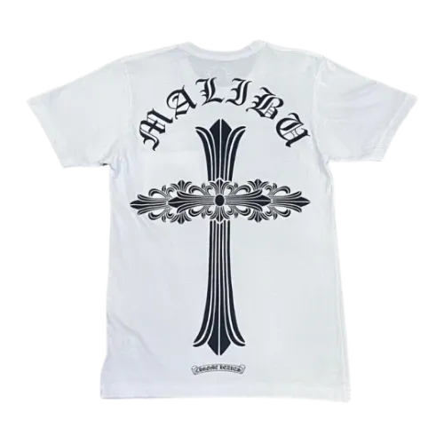 Malibu Chrome Hearts T-Shirt with Cross Logo