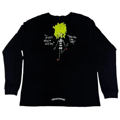 Chrome Hearts Matty Boy Walk Away Black Tee