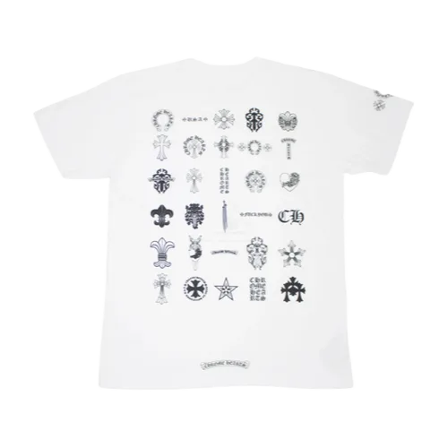 Multiple Chrome Hearts Logo T-Shirt