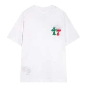 Chrome Hearts Multicolor leather Cross Short Sleeved T-Shirt view 2