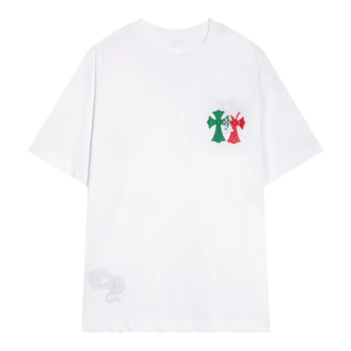 Chrome Hearts Multicolor leather Cross Short Sleeved T-Shirt view 2