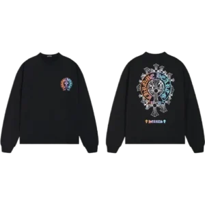 Chrome Hearts Multicolor Letters Long-Sleeve T-Shirt view 5