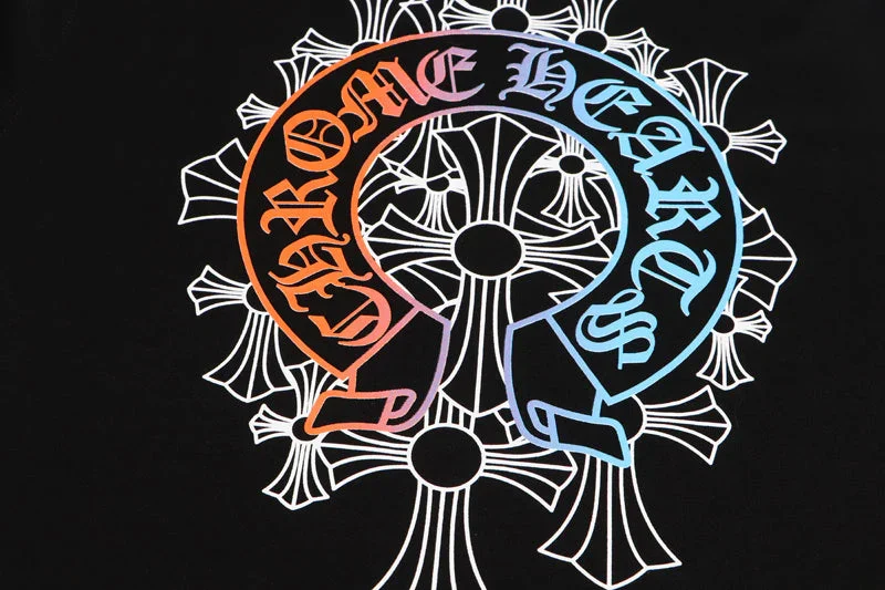 Chrome Hearts Multicolor Letters Long-Sleeve T-Shirt view 4