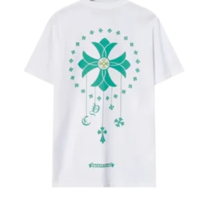 New Chrome Hearts Cross Design T-Shirt