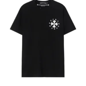 New Chrome Hearts Cross Design T-Shirt view 2