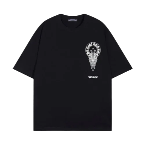 Chrome Hearts New Logo Cross Designe Tee view 2