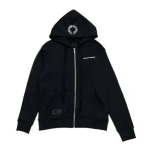 Chrome Hearts New Malibu Maltese Cross Zip Up Hoodie view 2