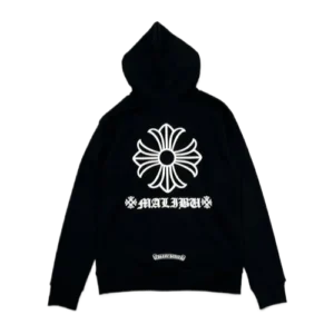 Chrome Hearts New Malibu Maltese Cross Zip Up Hoodie