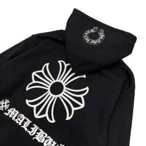 Chrome Hearts New Malibu Maltese Cross Zip Up Hoodie view 3