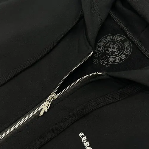 Chrome Hearts New Malibu Maltese Cross Zip Up Hoodie view 4