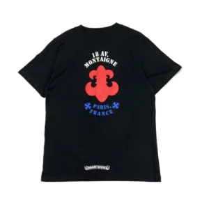 Chrome Hearts Paris France Fleur Logo T-Shirt