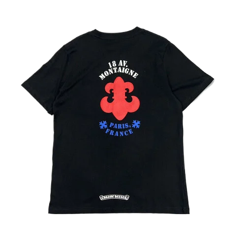 Chrome Hearts Paris France Fleur Logo T-Shirt