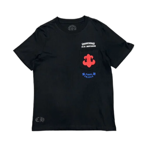 Chrome Hearts Paris France Fleur Logo T-Shirt view 2