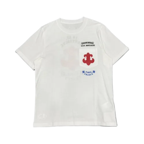 Chrome Hearts Paris France Fleur Logo T-Shirt view 2