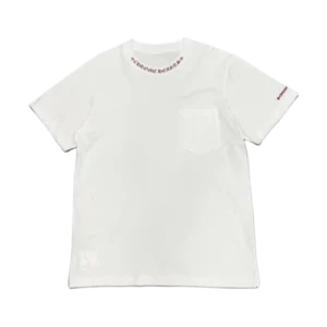Chrome Hearts Purple Neck Logo Pocket T-Shirt