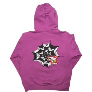 Chrome Hearts 99 Eyes Purple Hoodie