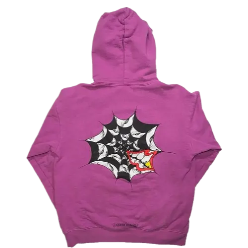 Chrome Hearts 99 Eyes Purple Hoodie