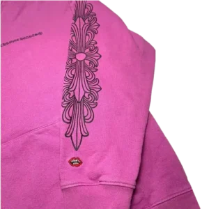 Chrome Hearts 99 Eyes Purple Hoodie view 5