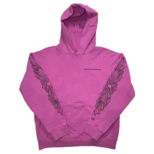 Chrome Hearts 99 Eyes Purple Hoodie view 2