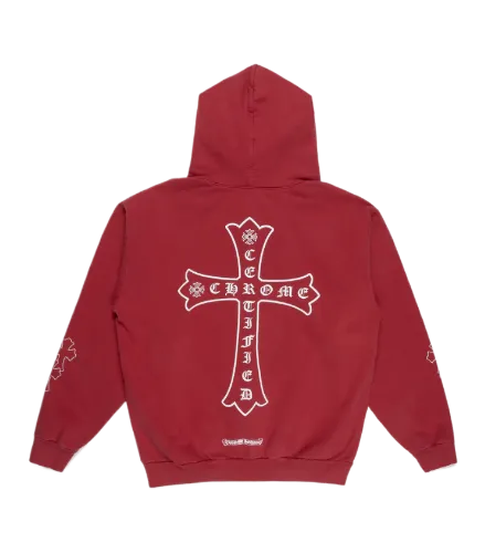Chrome Hearts Red Drake Club Miami Exclusive Hoodie