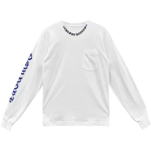 Chrome Hearts Rolling Stones Blue Tongue Long Sleeve T-Shirt view 2