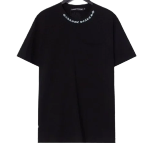 Chrome Hearts Sanskrit Letters Cross Black T-Shirt view 2