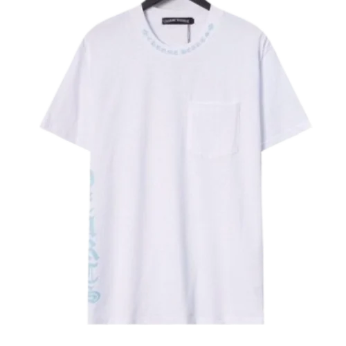 Chrome Hearts Sanskrit Letters Cross White T-Shirt view 2