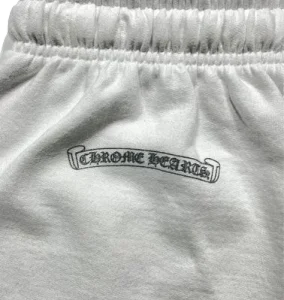 CH Script Chrome Hearts Sweatpants Grey view 4