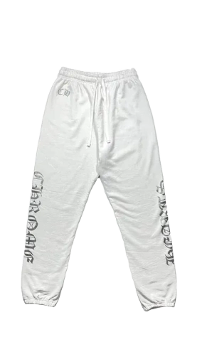 CH Script Chrome Hearts Sweatpants Grey view 2