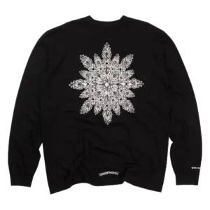 Chrome Hearts Snowflake LS T Shirt Black