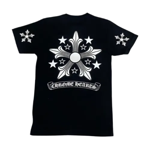 Chrome Hearts Star Cross T Shirt Black