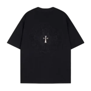 Embroidered Chrome Hearts logo Tee