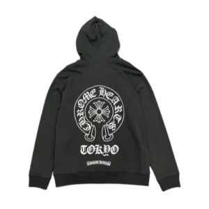 Chrome Hearts Tokyo Grey Zip Up Hoodie