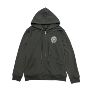 Chrome Hearts Tokyo Grey Zip Up Hoodie view 2