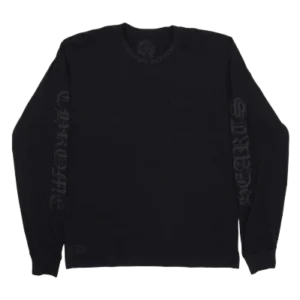 Chrome Hearts Tonal Neck Logo LS Pocket Tshirt