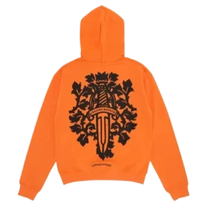 Chrome Hearts Vine Dagger Orange Hoodie