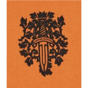 Chrome Hearts Vine Dagger Orange Hoodie view 3