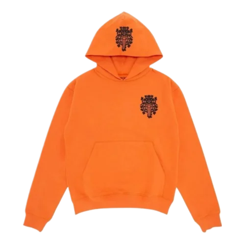 Chrome Hearts Vine Dagger Orange Hoodie view 2