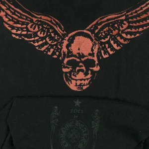 Chrome Hearts Vintage Foti Skeleton Wing Tee Black view 4
