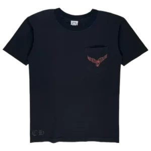Chrome Hearts Vintage Foti Skeleton Wing Tee Black view 2