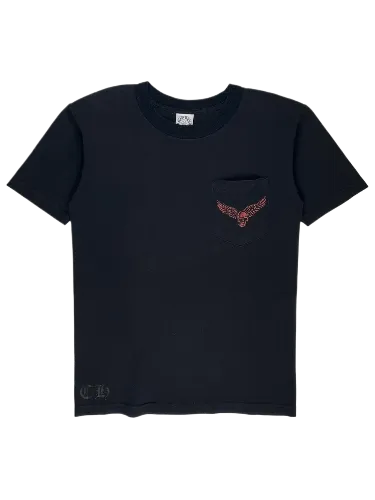 Chrome Hearts Vintage Foti Skeleton Wing Tee Black view 2