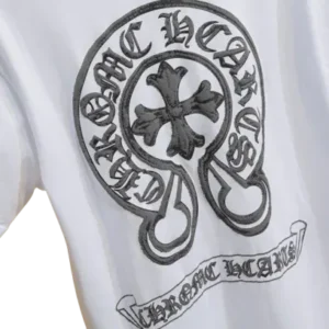 Stylish Casual Chrome Hearts Tee Crew Neck view 3